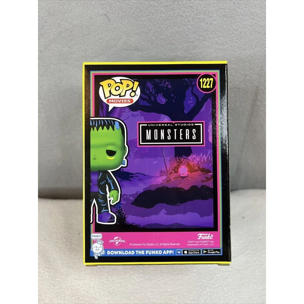 Universal Monsters FRANKENSTEIN Black Light WALGREENS Halloween Funko 1227‎ New
